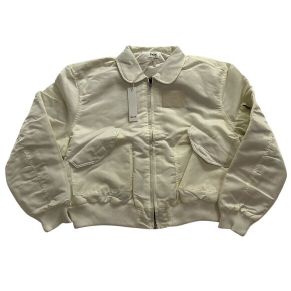 Elwood Flight Jacket in Cream